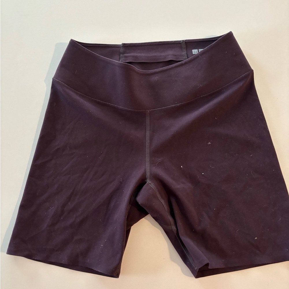 Women’s Uniqlo Purple Bike Shorts - size Small